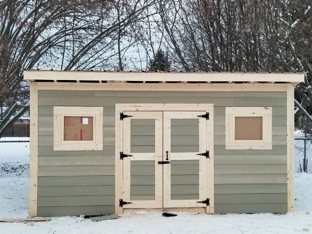 Our New Garden Shed!